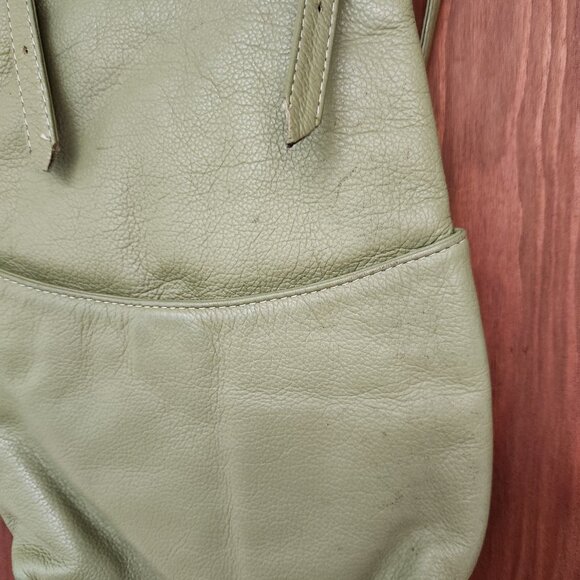 JP Ourse & Cie Kangaroo Backpack Purse in Kiwi - Picture 2 of 10